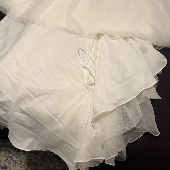 Morilee Pierette Ivory Lace Wedding Dress Style 2044 - Picture 4 of 11